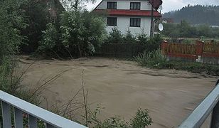 Podtopione domy, zalane ulice