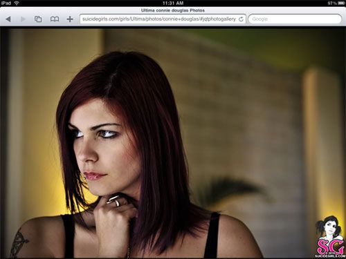 Suicide Girls na iPadzie w pełnej krasie, odporne na fobie Jobsa? 3