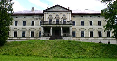 Plinksze - pałac hrabiów Broel-Platerów
