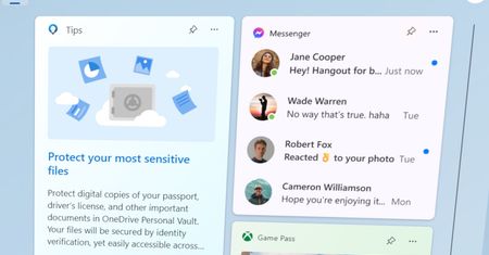 Messenger pod ręką w Windows 11