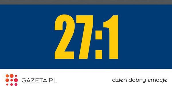 „27:1. Dzień dobry emocje” w reklamie Gazeta.pl