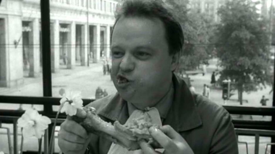 Stanisław Bareja w filmie "Gangsterzy i filantropi" (1962)