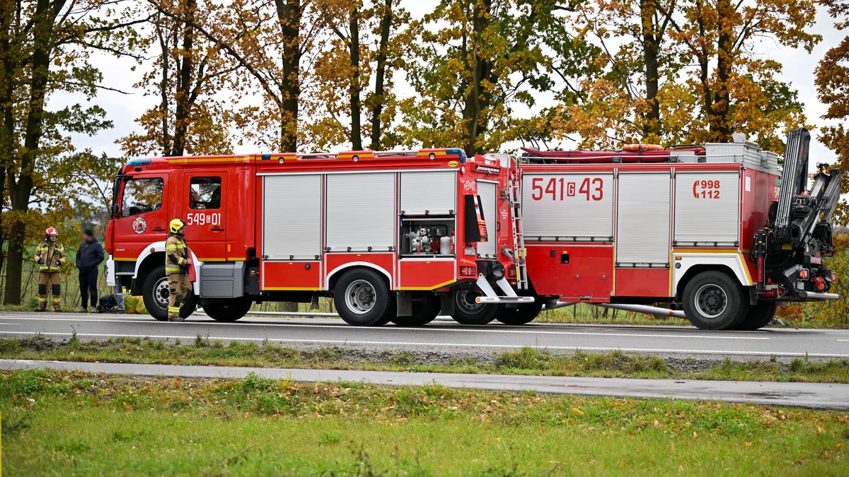 Wypadek na Dolnym Śląsku. Droga 