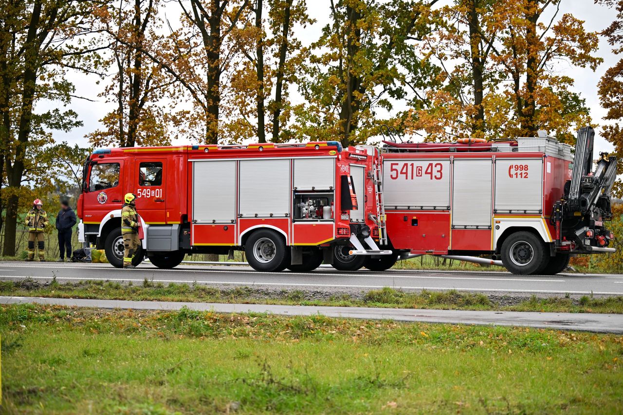 Tragiczny wypadek na Dolnym Śląsku. Droga krajowa nr 35 zablokowana