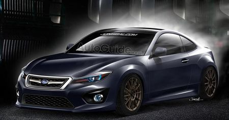 Subaru BRZ - przedpremierowa wizualizacja