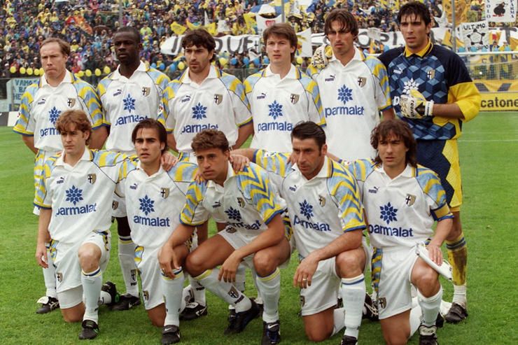 AC Parma za czasów Carlo Ancelottiego fot. domena publiczna