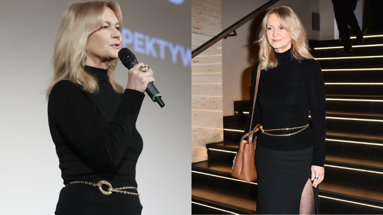 Grażyna Torbicka na rozdaniu nagród 