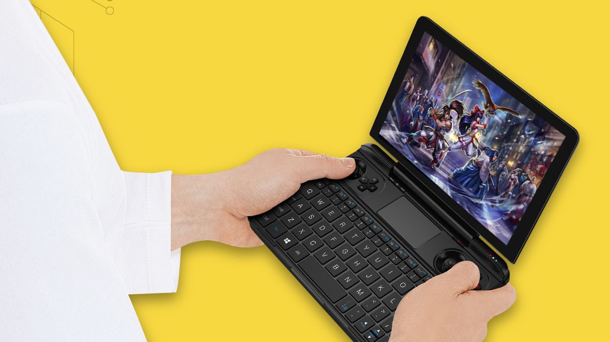 GPD Win max z oficjalną stroną produktu. Poznaliśmy techniczne szczegóły małego mocarza do gier 1