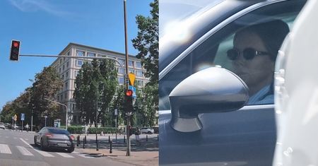 Szalony rajd Kingi Rusin po stolicy. NIE USTĄPIŁA pierwszeństwa pieszej i jak gdyby nigdy nic ruszyła przed siebie! (WIDEO)