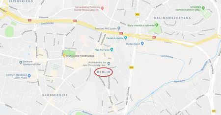 Lublin ma nową dzielnicę? Pomyłka w Google Maps