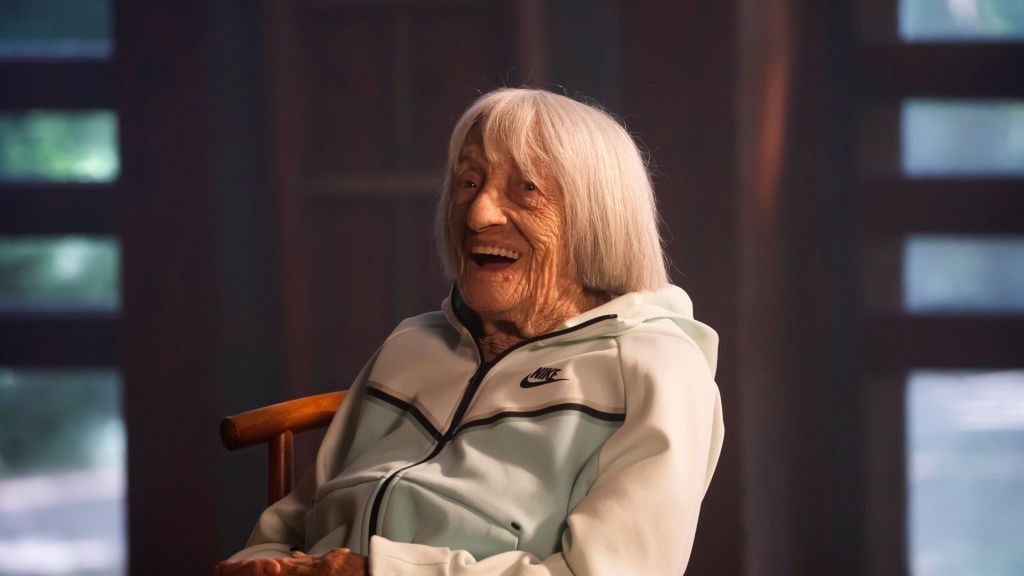 Oldest Living Olympic Champion Agnes Keleti
BUDAPEST, HUNGARY - JUNE 14: Five time Olympic champion gymnast Agnes Keleti of Hungary, currently the oldest living Olympic champion in the world, (aged 100 years), takes part in a documentary shooting with the Olympic Channel, in the gym of the University of Physical Education and Sports Science on June 14, 2021 in Budapest, Hungary. (Photo by Istvan Derencsenyi/Getty Images)
Istvan Derencsenyi