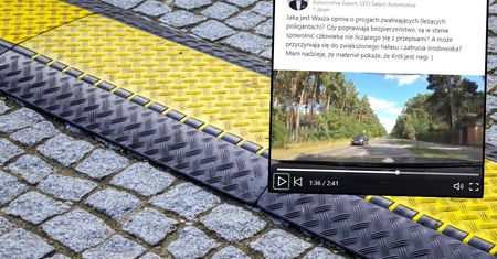 Prezes jeździł po progach zwalniających 80 km/h. Chciał coś udowodnić