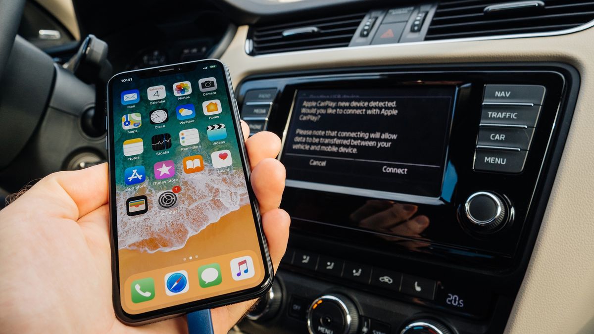 AutoMapa jest już dostępna w CarPlay. (depositphotos)