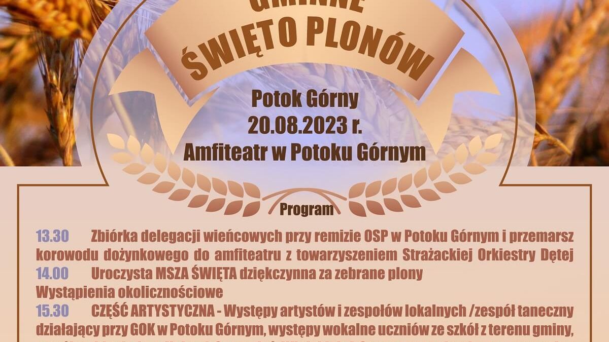 Dożynki w Potoku Górnym 2023