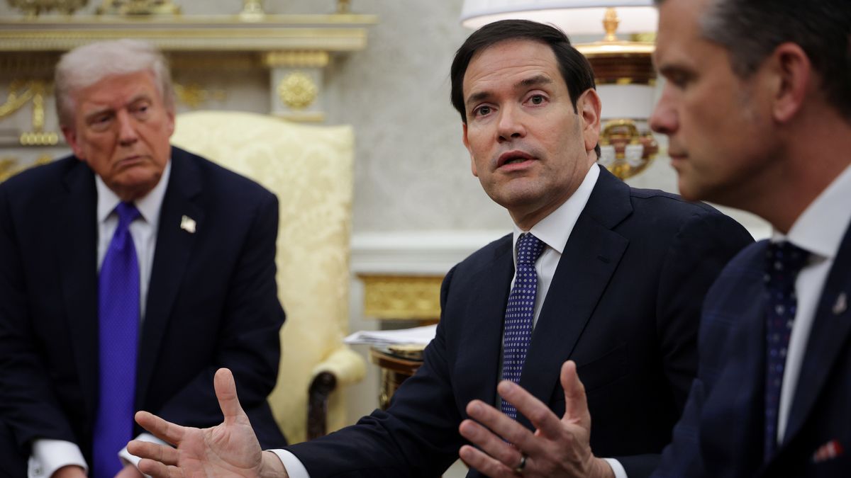Marco Rubio i Donald Trump 