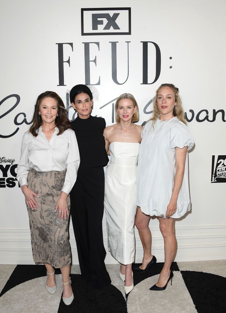 Demi Moore at the screening of the series "Feud"