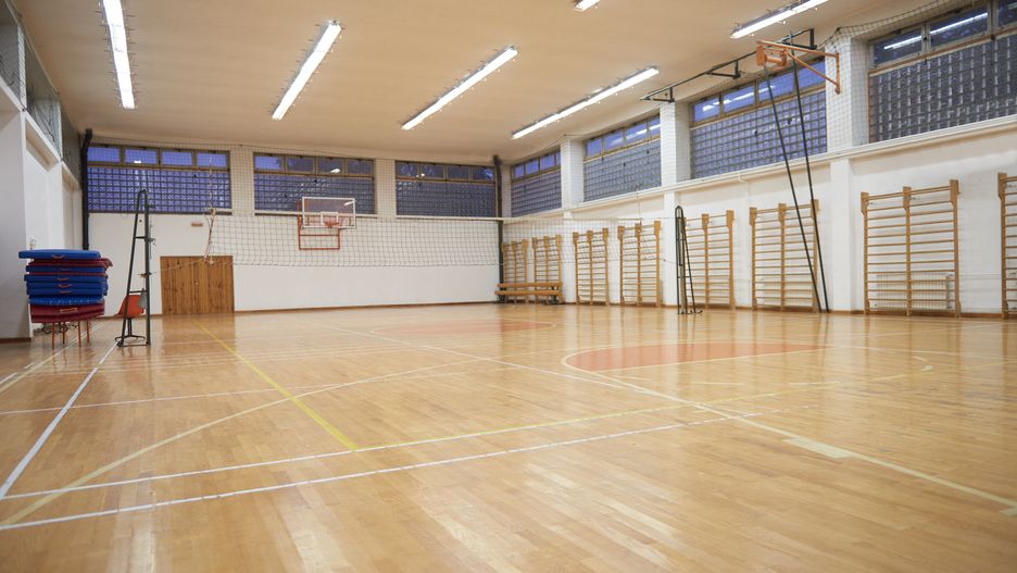 sala gimnastyczna/ ilustracja