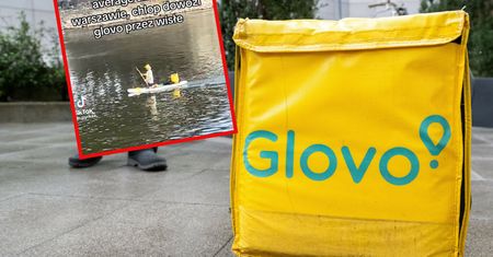 Nietypowa metoda dostawy Glovo. Filmik stał się hitem sieci