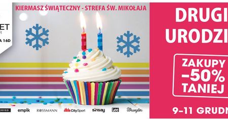 Zakupy o połowę taniej i Kiermasz Świąteczny. Drugie urodziny Outlet Center Lublin