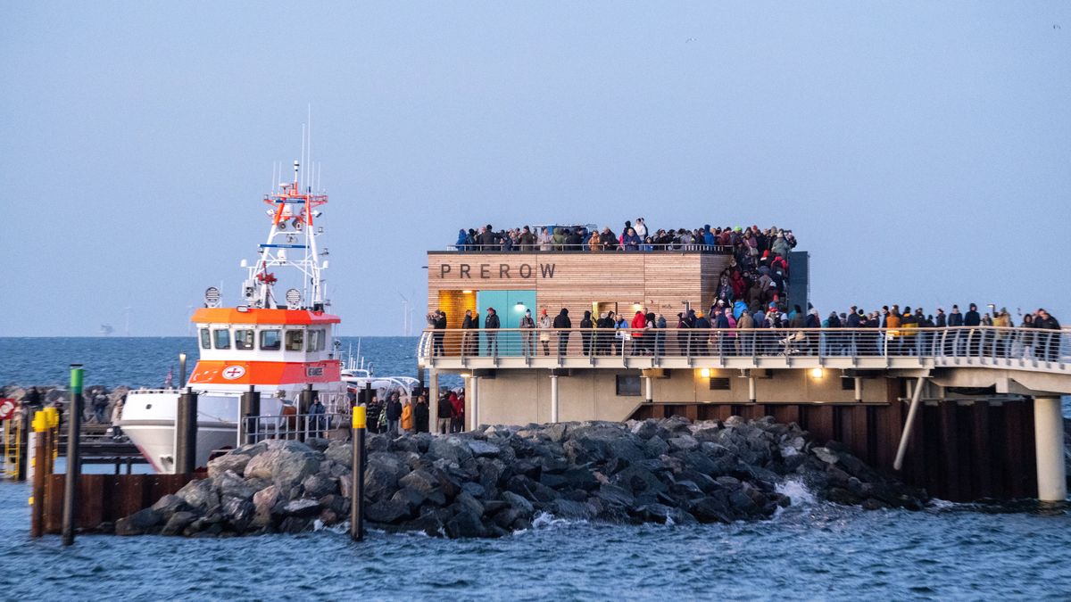 Molo w Prerow w Niemczech 