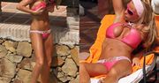 Katie Price opala się w bikini! (FOTO)