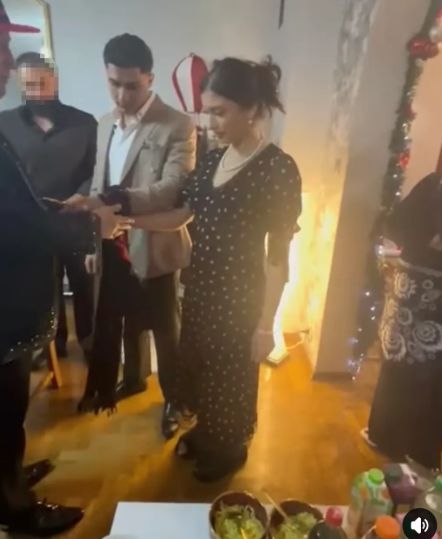 Viki na nagraniu ze ślubu