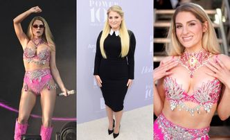 Meghan Trainor eksponuje odchudzone ciało w skąpym komplecie. Internauci kwitują: "Królowa OZEMPICU"