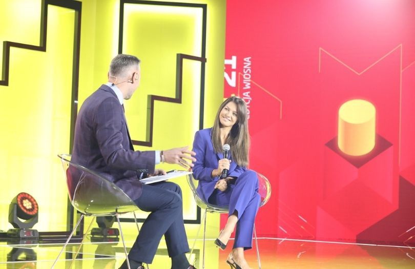 Anna Lewandowska dzieli się przemyśleniami na konferencji