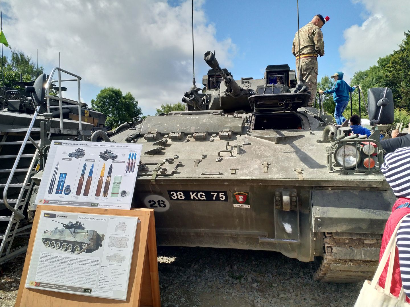 British Army podczas TANKFEST 2022
