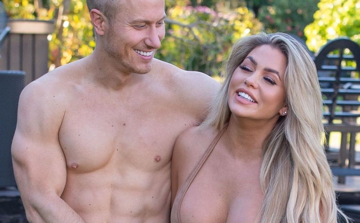 Bianca Gascoigne ze swoim chłopakiem - Krisem Boysonem