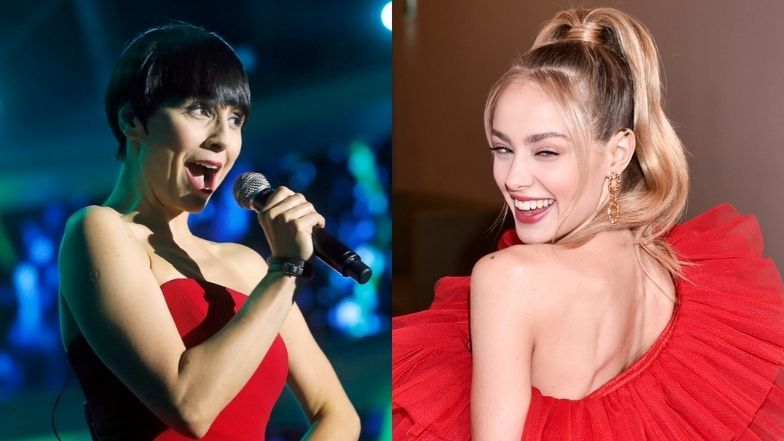 Wiktoria Gąsiewska pozuje niczym Sharon Stone, a fani porównują ją do Tatiany Okupnik.