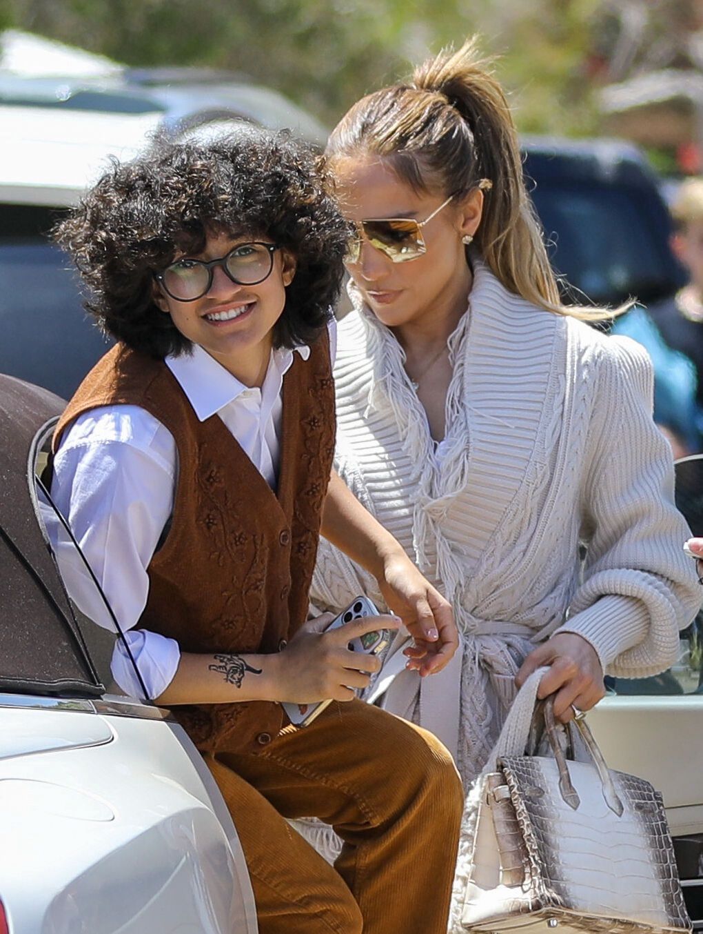 Jennifer Lopez spędza Dzień Matki z córką