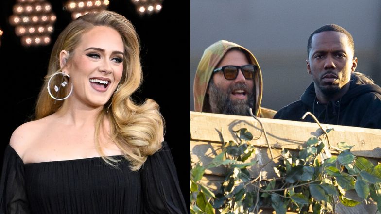 Partner Adele i jej były mąż podziwiają koncert wokalistki