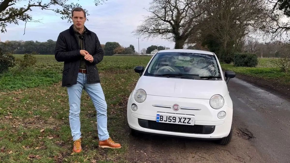 Fiat 500 z przebiegiem 200 tys. mil