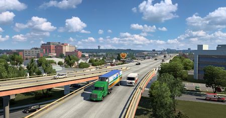 Najnowszy dodatek do American Truck Simulator wprowadzi do gry ogromną mapę