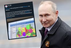 Szokująca mapa. Tak Putin podzielił Ukrainę. "Plan na 3-5 lat"