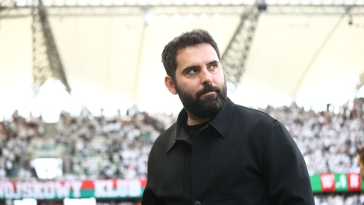 Warszawa, 24.05.2025. Trener Legii Warszawa Goncalo Feio przed meczem ostatniej kolejki piłkarskiej Ekstraklasy z FKS Stalą Mielec, 24 bm. (gj) PAP/Leszek Szymański