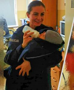 Dziecko było sine. Zareagowali policjanci