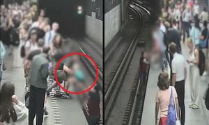 Chwile grozy w Pradze. 7-latek patrzył w telefon. Upadł na tory