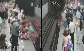 Chwile grozy w Pradze. 7-latek patrzył w telefon. Upadł na tory