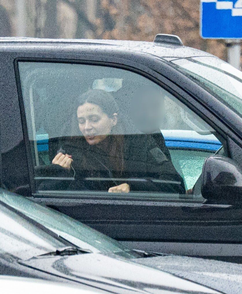 Agnieszka Grochowska z tajemniczym przyjacielem (?)