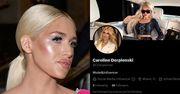 Caroline Derpienski zapowiada działalność na Twitterze, a fani zwracają uwagę na jej obserwujących. "Tutaj dopiero zobaczymy"