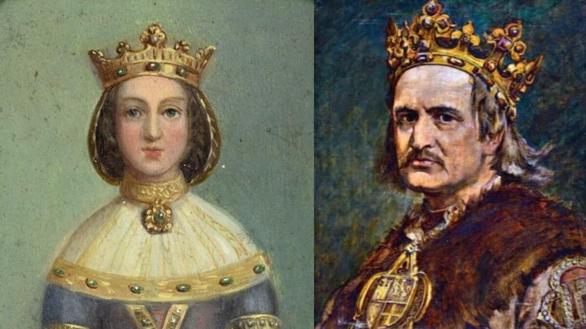 Anna Cylejska i Władysław Jagiełło