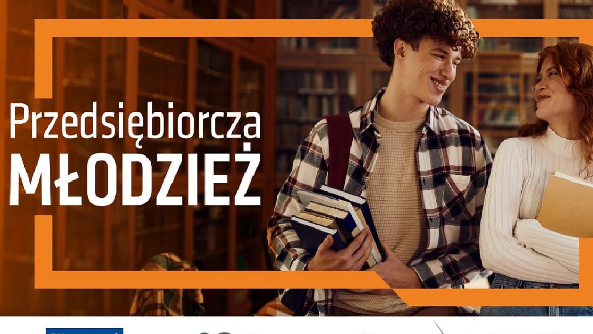 Plakat akcji Przedsiębiorcza Młodzież