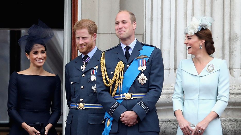 Meghan Markle, książę Harry, książę William i księżna Kate byli niegdyś nierozłączni