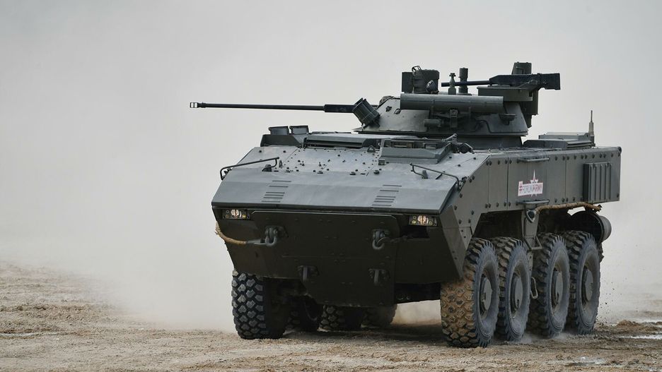 K-17 Bumierang - nowy rosyjski kołowy transporter opancerzony