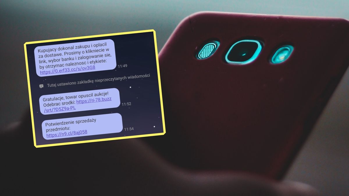 Fałszywe SMS-y