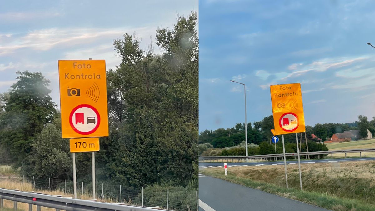 Fotoradar na A2 kontroluje wyprzedzanie przez ciężarówki