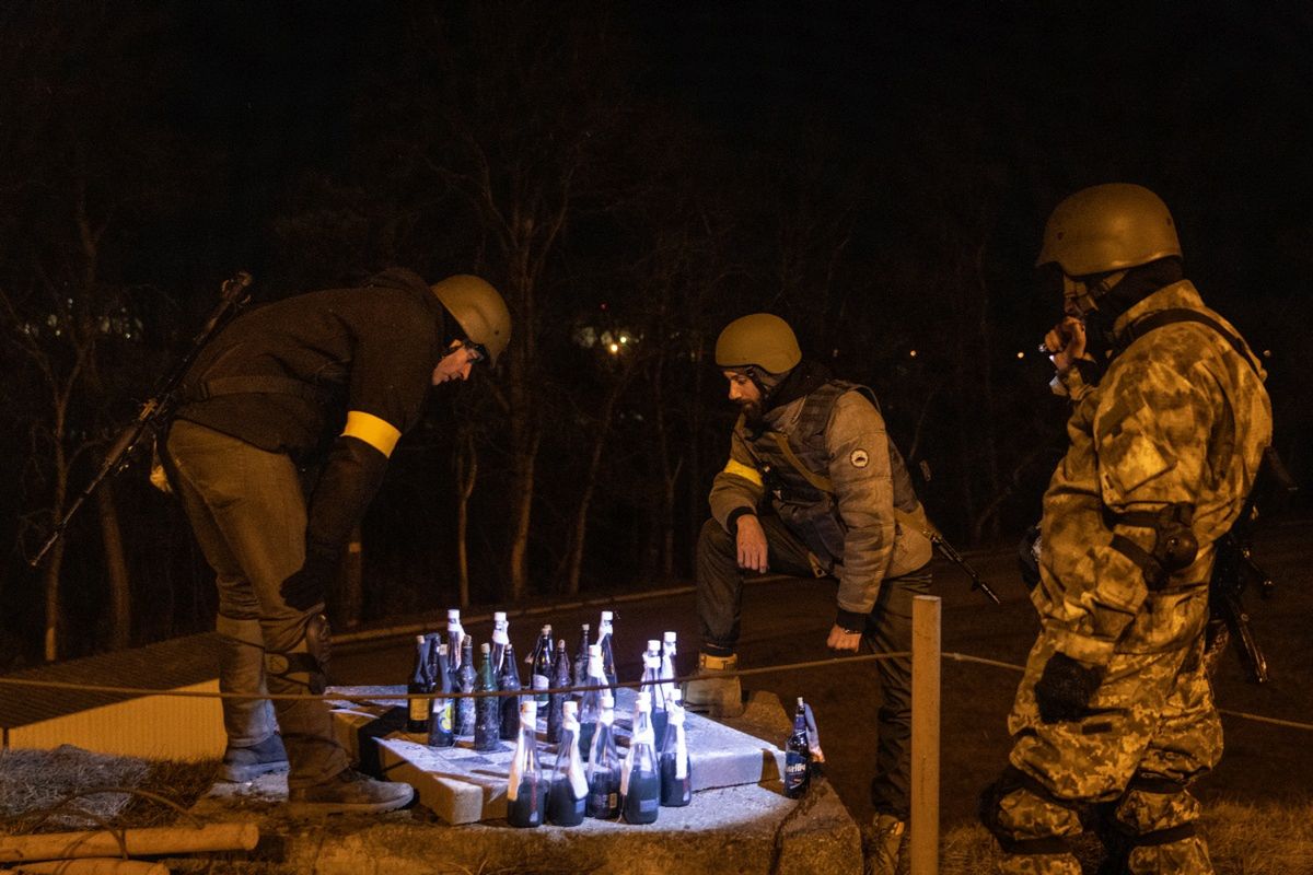 Tak odpoczywają żołnierze w Ukrainie. Wszyscy zwrócili uwagę na jedno