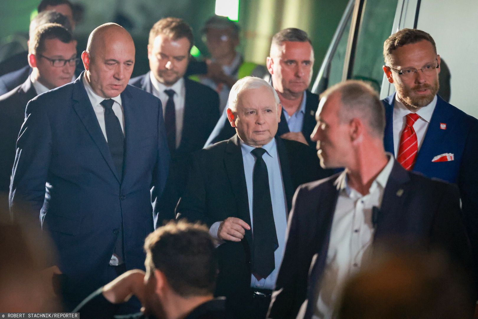 Otwarcie tunelu pod ?win?
30.06.2023 Otwarcie tunelu pod Swina pomiedzy wyspami Uznam i Wolin w Swinoujsciu 
Fot Sebastian Nowik/REPORTER
n/z: Pawel Szefernaker, Joachim Brudzinski, Jaroslaw Kaczynski,
Sebastian Nowik/REPORTER